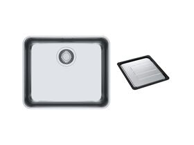 Franke Ancona ANX110-48 Single Bowl Undermount Sink Pack Type 1 Stainless Steel