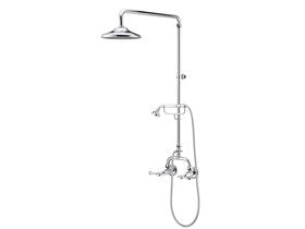 Kado Era Exposed Twin Telephone Shower Set Lever Handle Chrome (3 Star)