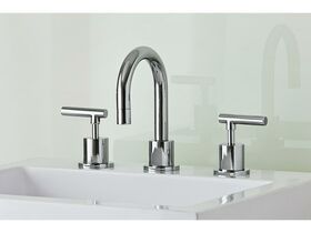 Matrix MKII Lever Handle Basin Set Ceramic Disc Chrome (3 Star)