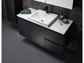 Mizu Bloc MK2 Basin Mixer Tap Matte Black (4 Star